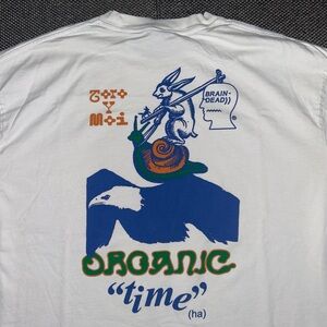 Rare Brain Dead Toro Y Moi Organic Time T-Shirt Size Large